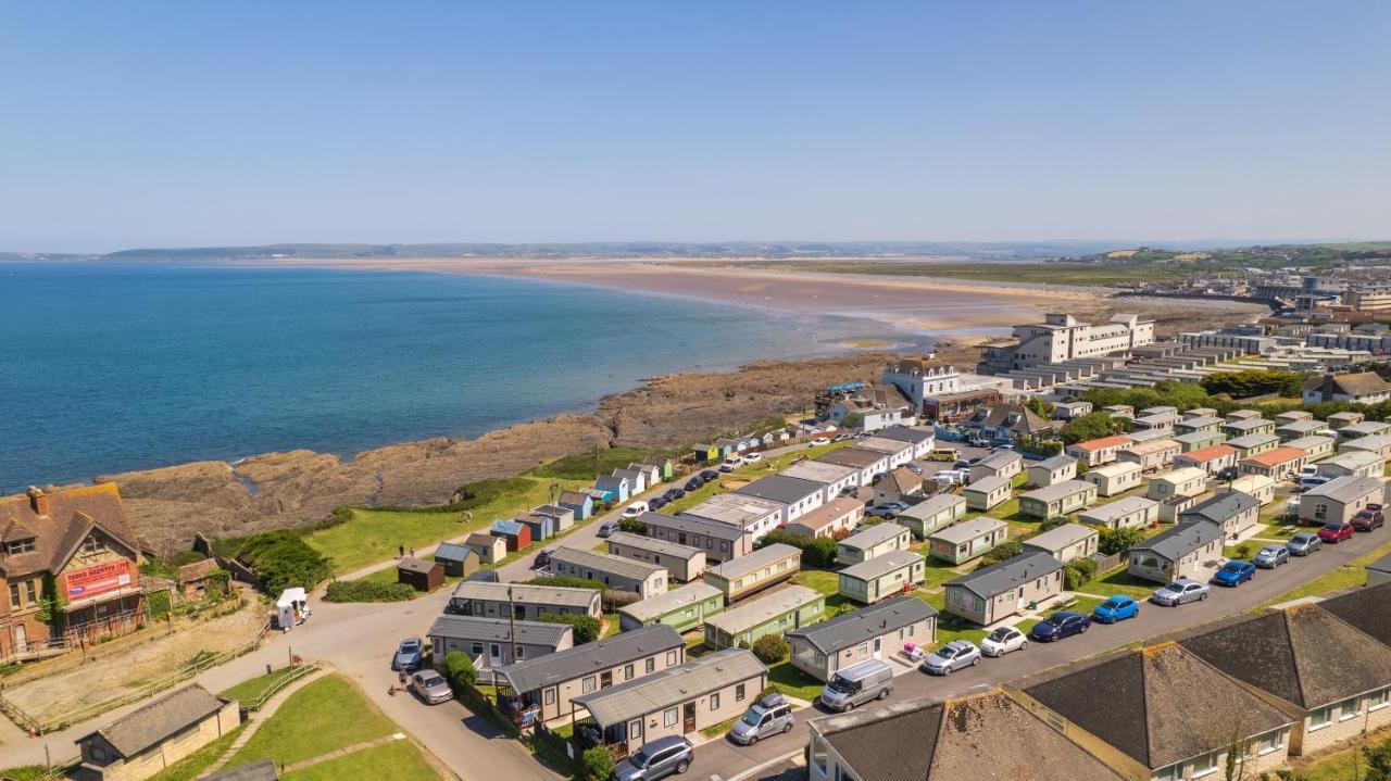 'Hartland Caravan' With Sea Views บิดีฟอร์ด ภายนอก รูปภาพ